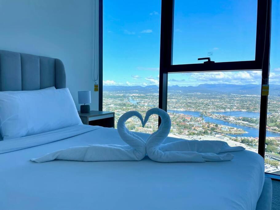 New Impressive 180° River View 1 Bed Apt With Pool 47F Apartment Gold Coast Exterior foto